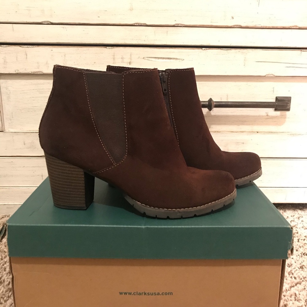 Clark’s Pause Camelia Bootie